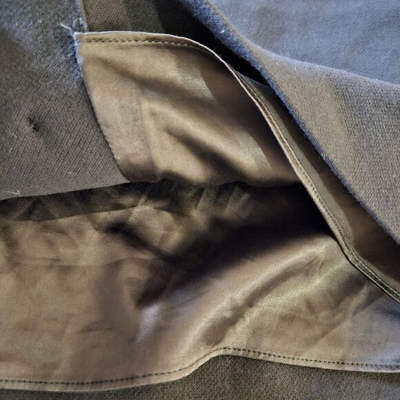 Kate Spade Mainline Colorblock Mini Skirt Size 10 Black A-Line Designer Clueless - Picture 14 of 15